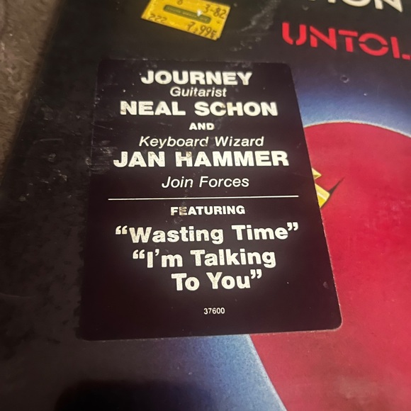 Neal Schon ( Journey ) & Jan Hammer - Untold Passion Vinyl LP Record 1981. - Picture 2 of 5